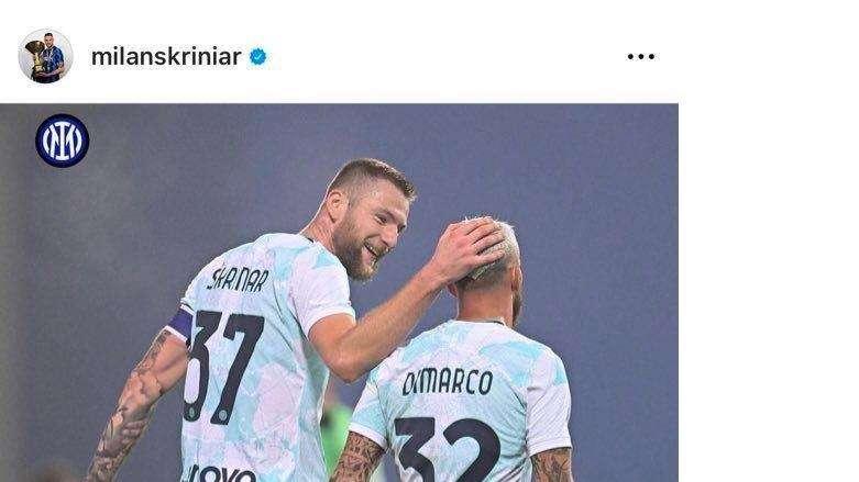 A Skriniar basta poco per scaldare il cuore dei tifosi: "Forza Inter"