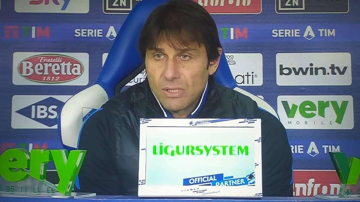 Conte in conferenza: "È girato tutto storto, siamo qui a giustificare un ko. Torniamo a Milano consapevoli di una cosa"