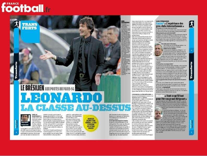 France Football presenta Leo: "La classe superiore"