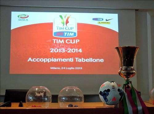 Tim Cup: in campo il 17 agosto, il derby possibile...