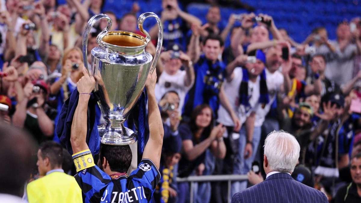 Javier Zanetti si gode la "sua" Champions