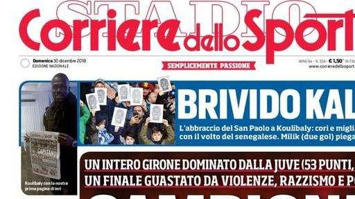 Prima CdS - Brivido Kalidou: l'abbraccio del San Paolo a Koulibaly