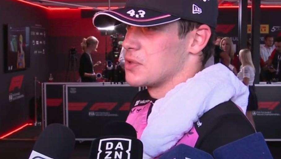 Regalo speciale per il pilota Franco Colapinto a Monza: una maglia dell'Inter firmata Lautaro