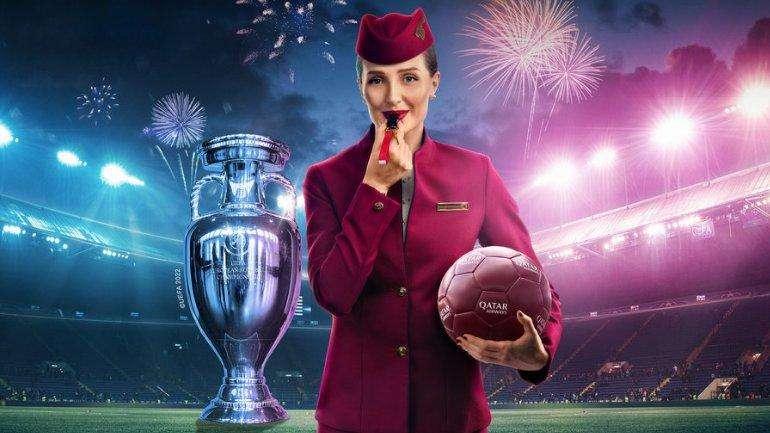 Qatar Airways si conferma compagnia aerea partner ufficiale UEFA anche per Euro 2024