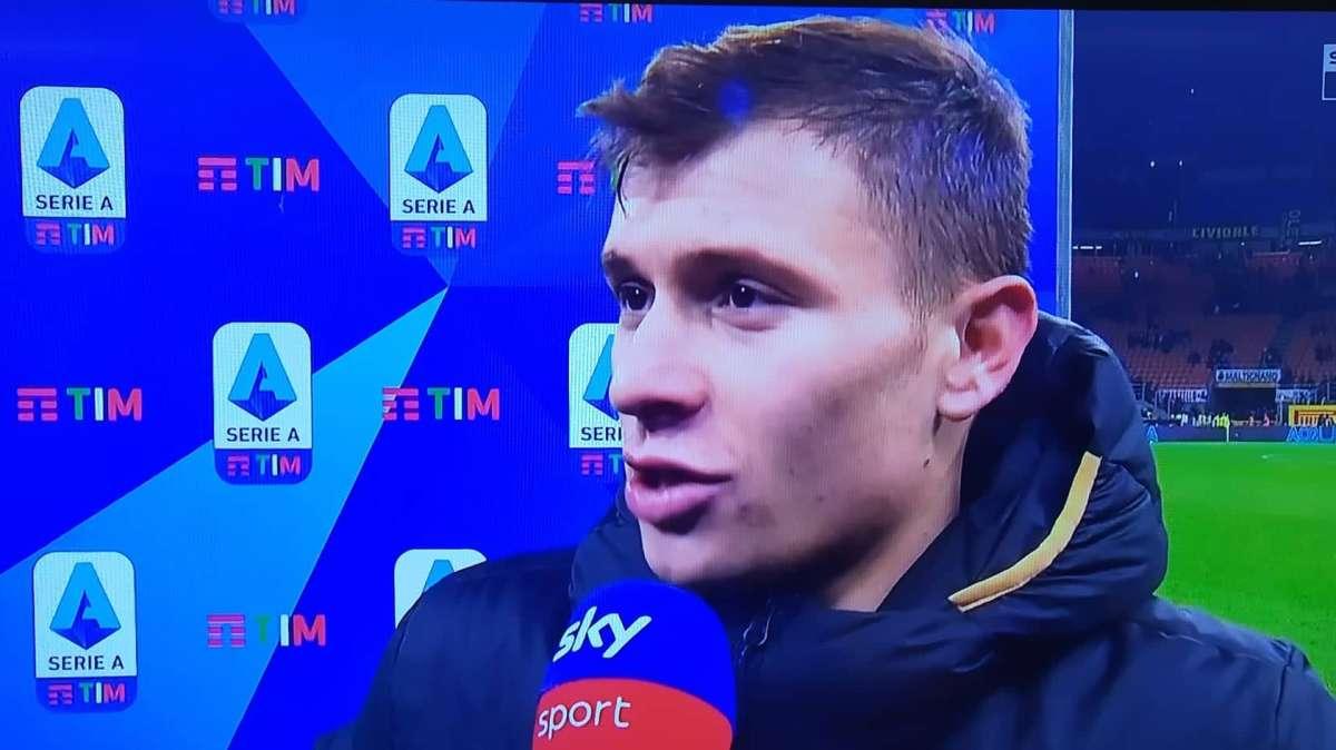 Barella a Sky: "Oggi si è vista la grande squadra. Il gol più bello della mia carriera"