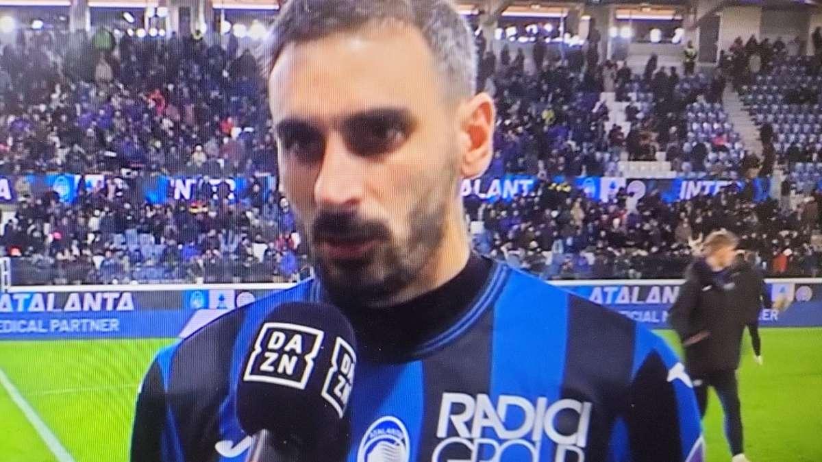 Atalanta, Zappacosta al 45': "Buon primo tempo, sapevamo che sarebbe stata una partita molto difficile"