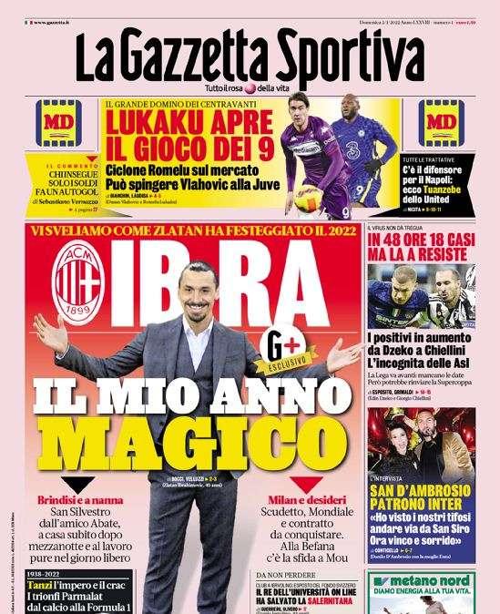 Prima GdS - San D’Ambrosio patrono Inter. Lukaku apre il gioco dei nove