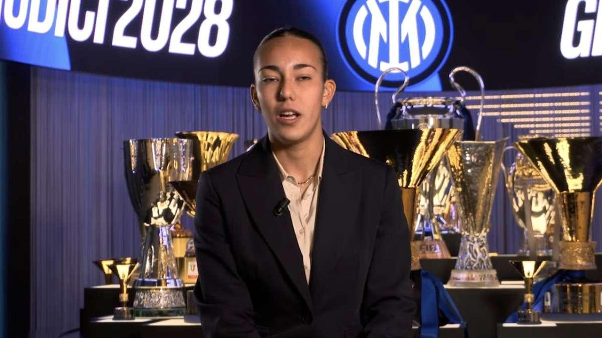 Inter Women, primo contratto da professionista per Giudici: "È un sogno che avevo, ora spero nell'esordio"