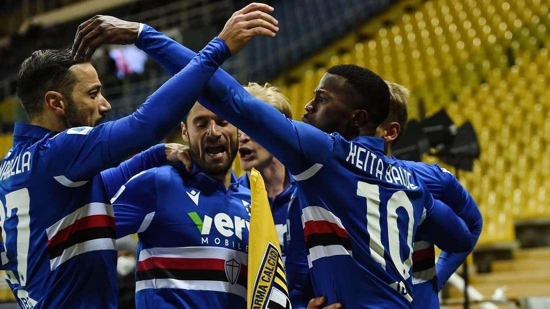 Sampdoria, termina l'isolamento fiduciario della squadra: tutti negativi al tampone