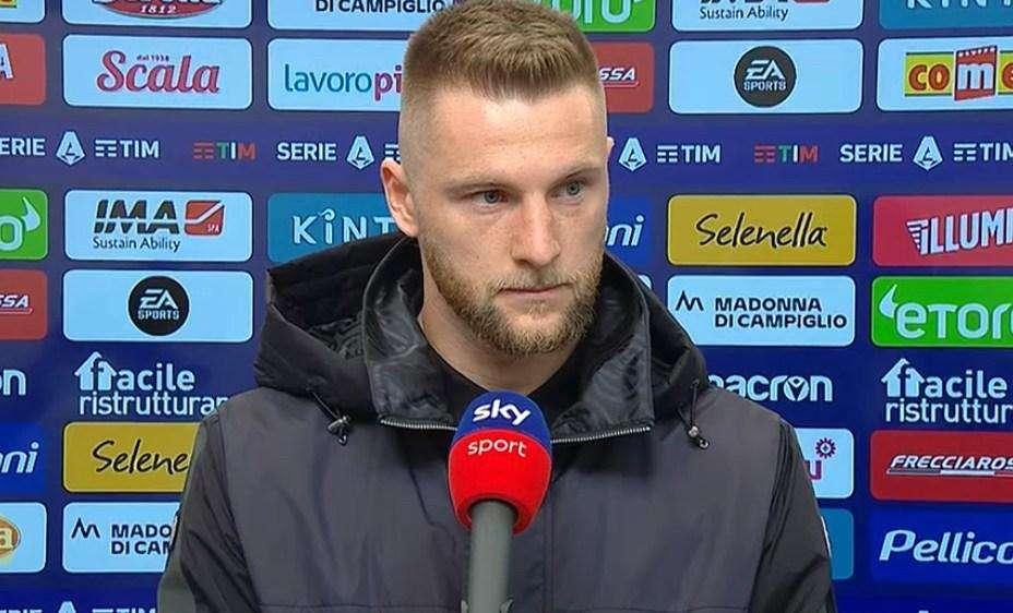 Skriniar a Sky: "Vogliamo vincere ma non sarà facile, l'anno scorso soffrimmo qui"