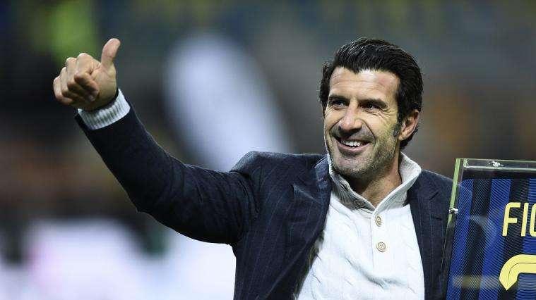 Figo: "L'Inter deve sempre puntare alla CL, ma il calo invernale fa sì che quest'anno sia dura arrivarci" 