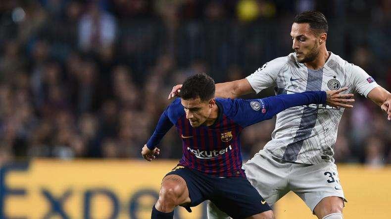 Barcellona-Inter - Il Barça palleggia bene. I nerazzurri non contrattaccano