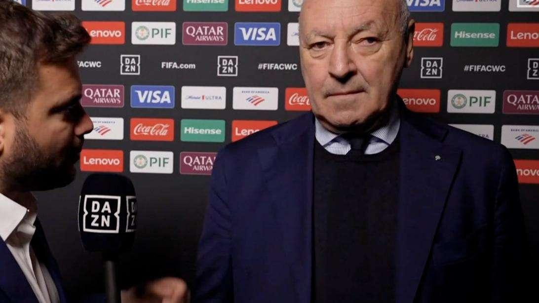 Marotta a DAZN: "Credo nella mentalità aperta di Chivu. Calhanoglu fa parte del progetto e non ha chiesto di andare via"