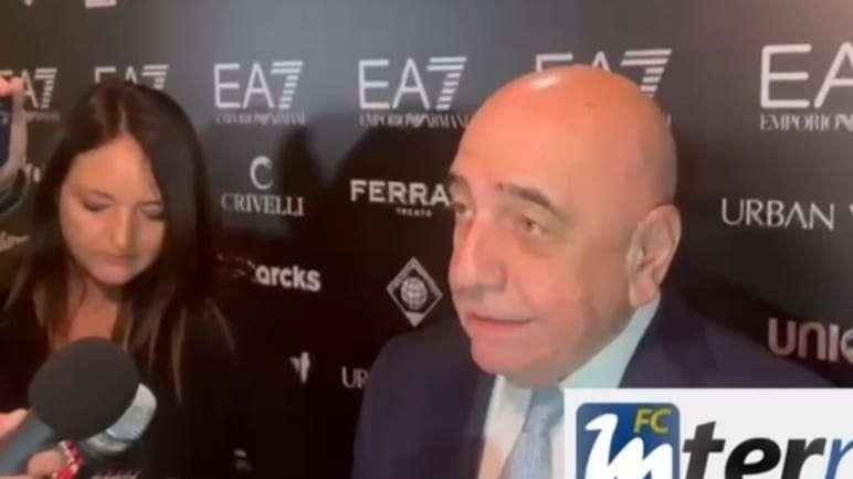 VIDEO - Galliani: "Scambio Cragno-Sensi? Non ne parlo per un motivo"