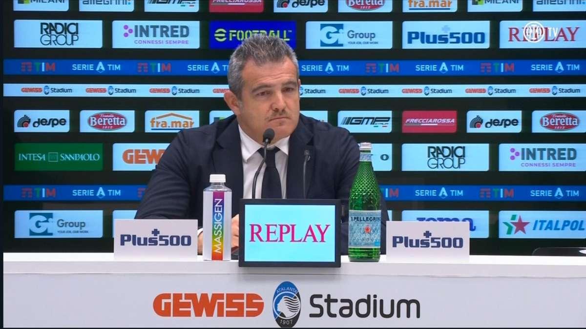 Farris in conferenza: "Cosa è mancato a Dzeko? Probabilmente un po' di fortuna"