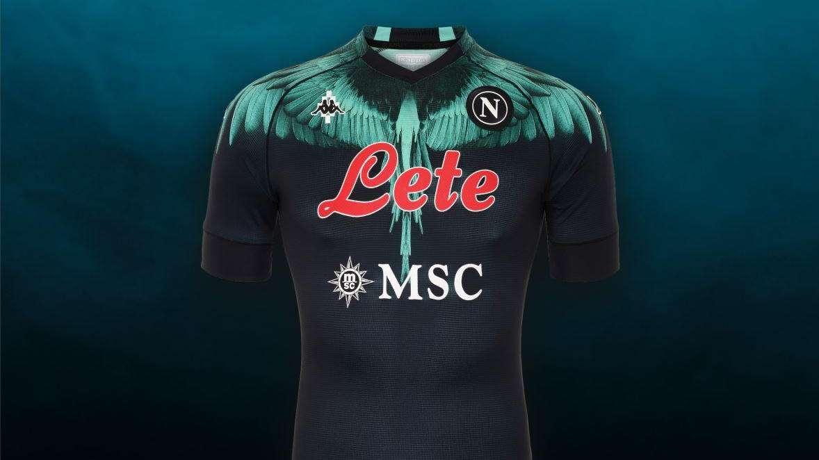 Il Napoli cambia pelle: contro l'Inter con una nuova divisa a firma di Marcelo Burlon