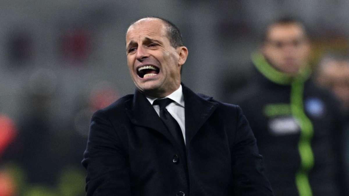 Giudice sportivo: tre giocatori squalificati, un turno di stop per Allegri e Runjaic