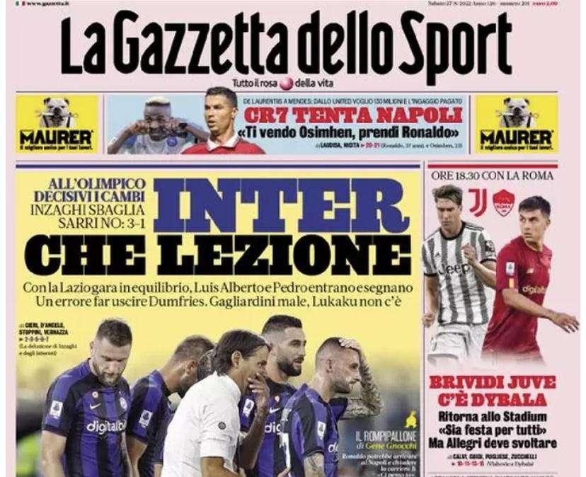 Prima GdS - Inter, che lezione! 