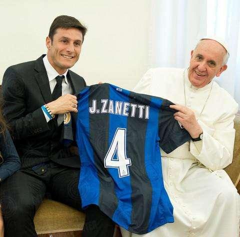 Zanetti e Papa Francesco: "Uno sportivo, con lui..."
