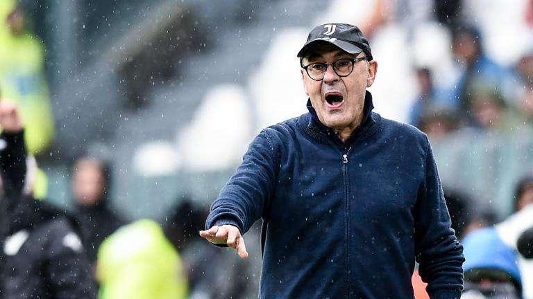 Juve, Sarri: "Spero che il sorpasso dell'Inter sia uno stimolo. In questo turno in palio punti pesanti"