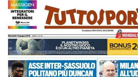 Prima TS - Asse Inter-Sassuolo: Politano più Duncan