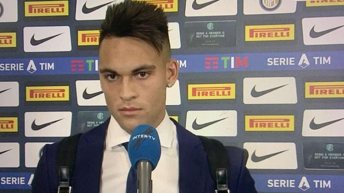 Lautaro Martinez a InterTV: "Abbiamo dimostrato voglia e determinazione, siamo contenti"
