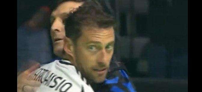 VIDEO - Infinity League, Zanetti show: salvataggio super su Marchisio in Juventus-Inter