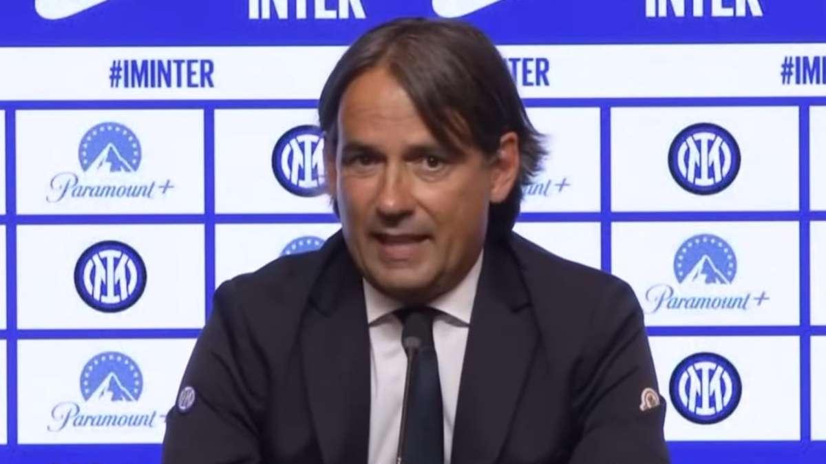 Inzaghi in conferenza: "Scudetto obiettivo. Lukaku importante. Sul mercato manca ancora qualcosina"