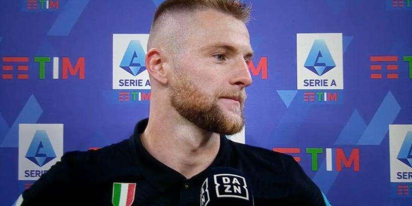 Skriniar al 90': "Due schiaffi, ma siamo forti e sappiamo reagire. Ora dobbiamo tirare fuori tutto"