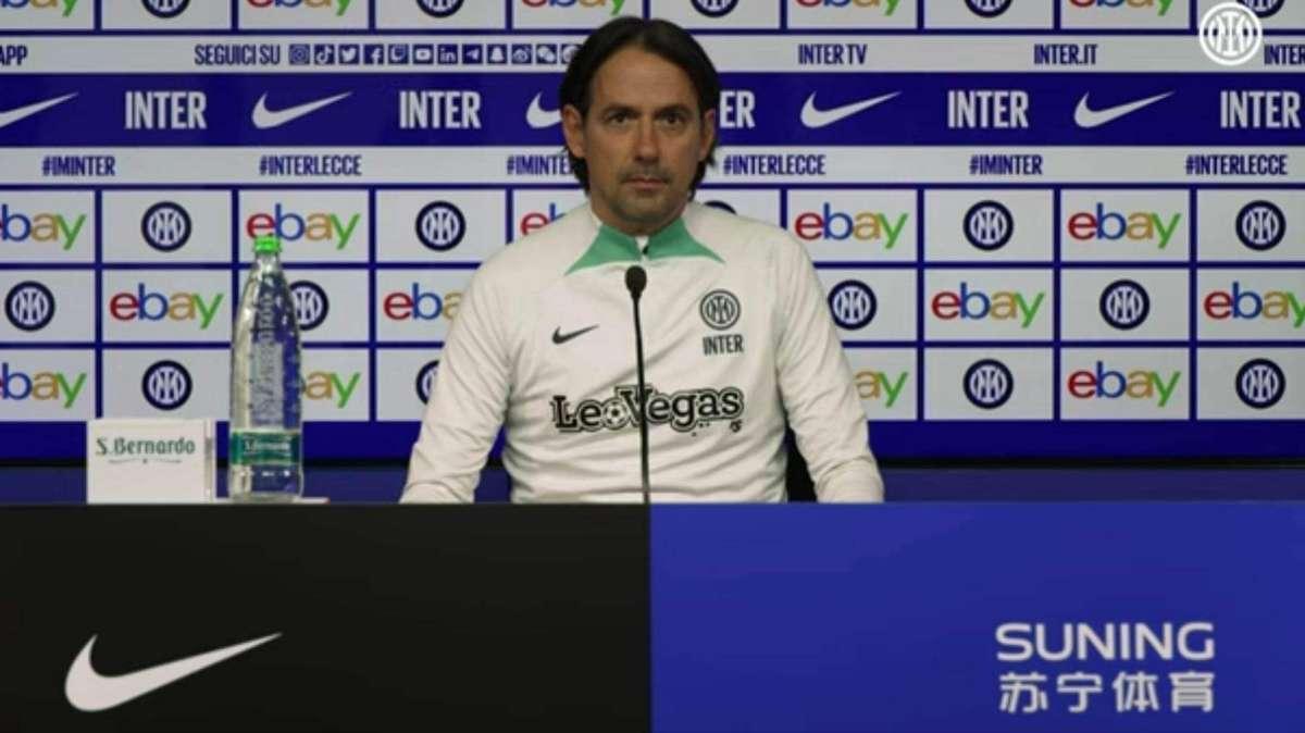 Inzaghi: "Sarà difficile perché il Lecce è in salute. Abbiamo analizzato gli errori di Bologna"