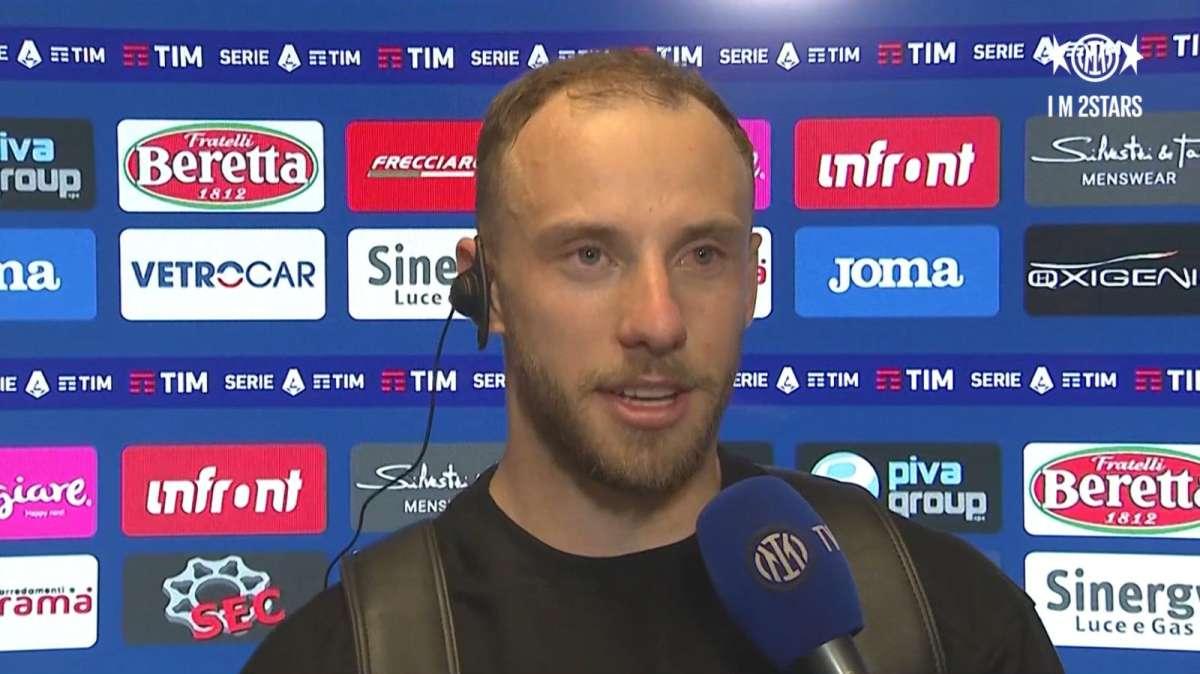 Carlos Augusto a ITV: "Ovviamente volevo giocare di più, ma la cosa più importante è il collettivo"