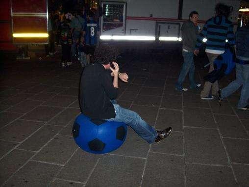 Nerazzurri anche nel momento del relax