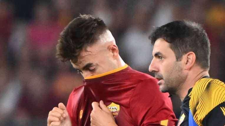 Roma, stop di 3-4 settimane per El Shaarawy e Kumbulla. Rientro previsto con l'Inter