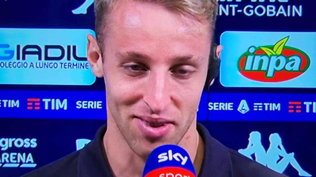 Frattesi a Sky: "Oggi ho preso qualche piccione. All'Inter gruppo splendido, peccato non ci sia Scamacca"