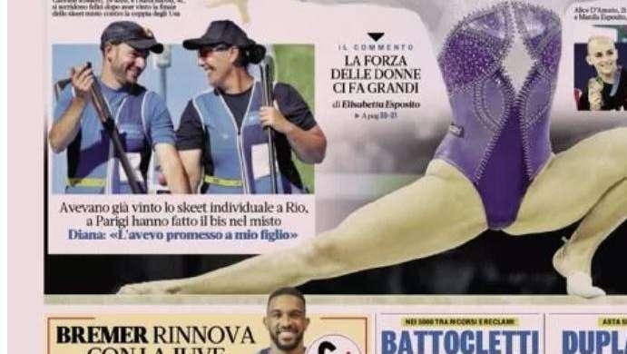 Prima GdS - Bremer: “Mi volevano in tanti, resto alla Juve per vincere”