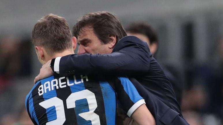 Barella: "Abbiamo fatto nostra la mentalità di Conte, mi ha aiutato per due motivi"