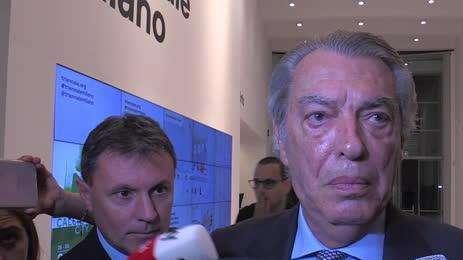 Moratti: "Spero di rivedere Mourinho all'Inter, ma Conte sta facendo bene. Sensi, Barella e Lautaro da Triplete"