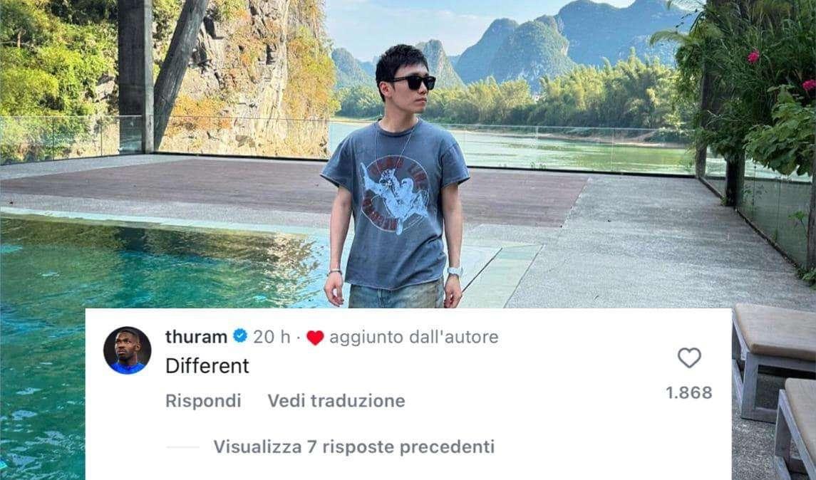 Steven Zhang-Inter legame permanente. Siparietto social con Thuram e Calhanoglu 
