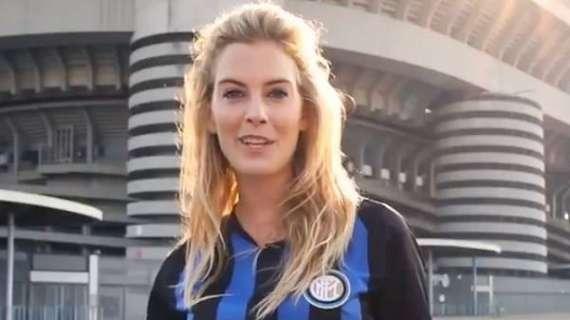 Con Astrid Ericsson tra i luoghi storici nerazzurri prima di Inter-Psv