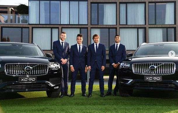 Inter e Volvo proseguono nella partnership: Conte e i giocatori testimonial sui social