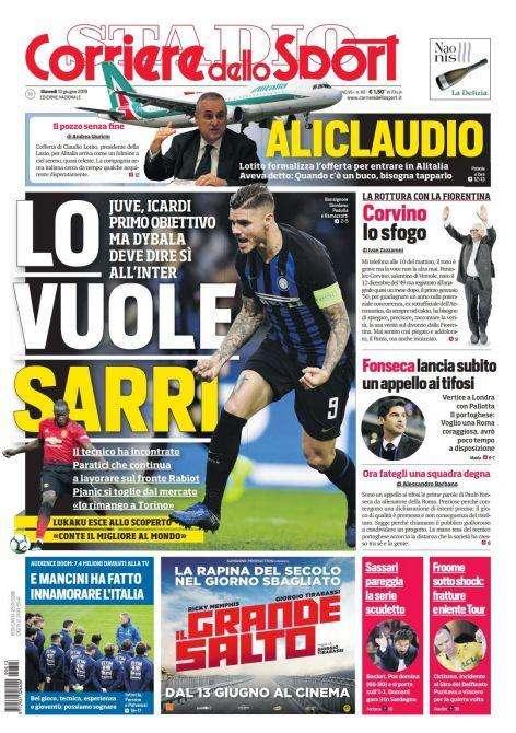 Prima TS - Lo vuole Sarri: Icardi primo obiettivo della Juve