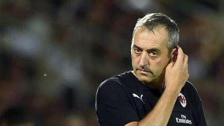 Giampaolo: "Milan pronto per il derby? Anche domani. Champions, tante rivali"