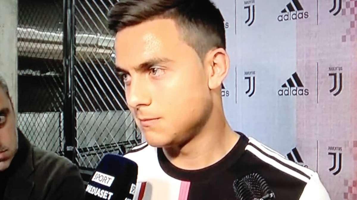 Dybala: "Io all'Inter? Rispetto la Juve, non parlo di altre squadre"