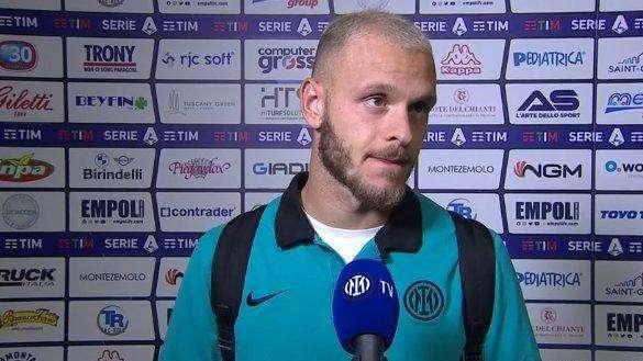 Dimarco: "Milano posto del cuore, è casa mia. Baku tappa importante, il primo gol con l'Inter è stato bello"