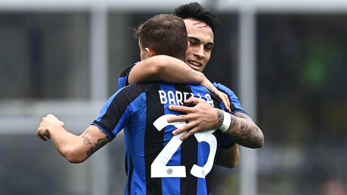 VIDEO - Lautaro e Barella trascinano l'Inter: Salernitana ko 2-0. Gli highlights