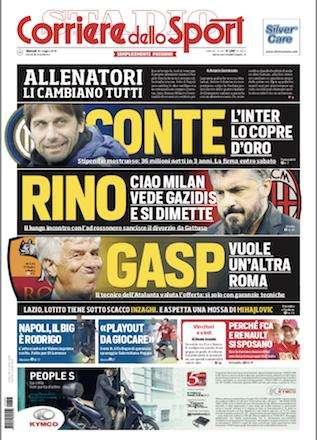 Prima CdS - L'Inter copre d'oro Conte: 36 mln netti in tre anni