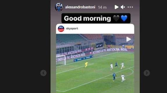 Bastoni, buongiorno social con la giocata del 2-0: "Good morning"