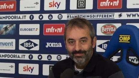 Samp, Giampaolo orgoglioso: "Ce la siamo giocata alla pari con l'Inter"