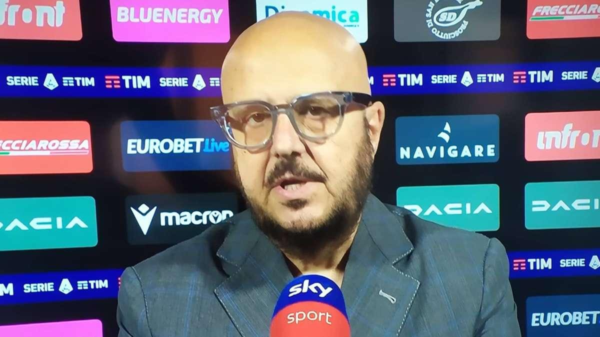 Udinese, Marino a Sky: "Avvio stupefacente. Sottil ha grandi qualità tattiche"