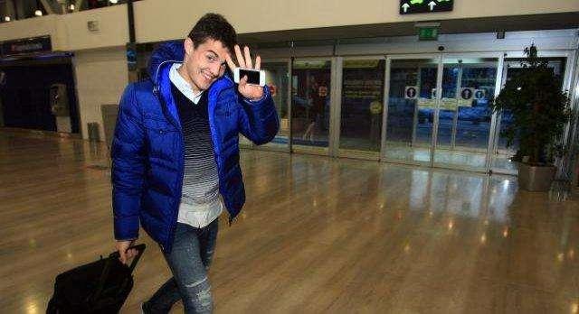 FOTO - L'emozionato Kovacic alla partenza per Milano
